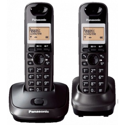 TELEFON BEZPRZEWODOWY PANASONIC KXTG2512PDT CZARNY