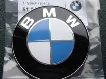 NUEVO EMBLEMA 82MM BMW Z4 E85 TAPA DE MALETERO 51148132375  