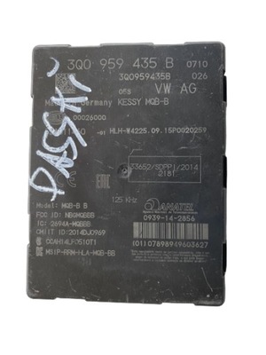 Vw passat b8 модуль kessy 3q0959435b фото №1