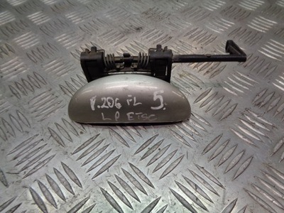 Ручка левая передняя наружная peugeot 206 cc etsc фото №1