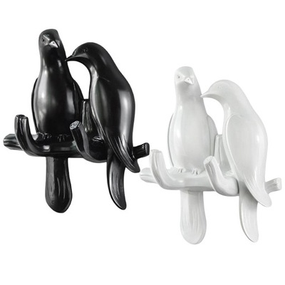 Bird Wall Hook bird L White