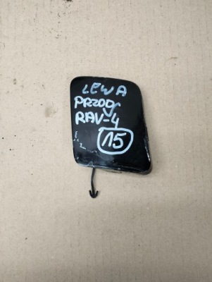 Заглушка фаркоп бампер перед toyota rav4 iii lata 2005-2008 левая фото №1