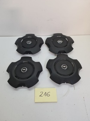 CUP NUTS WHEEL COVERS SET OPEL VIVARO B  