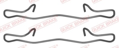 Quick brake 109-1755 набір аксесуари, гальмівні колодки гальмівні фото №1