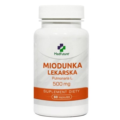 MedFuture Miodunka lekarska 500mg - 60 kapsułek