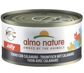 Almo Nature HFC Jelly tuńczyk z kalmarami 70g