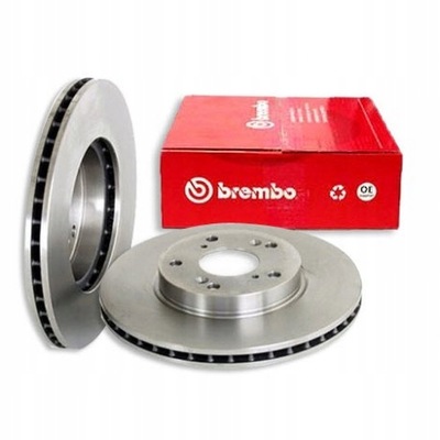 BREMBO ГАЛЬМІВНІ ДИСКИ ЗАД NISSAN ALMERA N16 PRIMERA P10 11