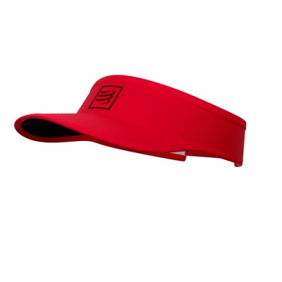 Compressport daszek Visor czerwony