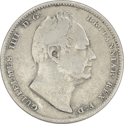6.fu.WLK.BRYTANIA, WILLIAM IV, 6 PENSÓW 1835