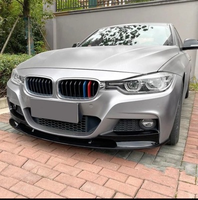 SPLITTER ДОКЛАДКА BMW F30 F31 M-PAKIET ЧЕРНЫЙ ГЛЯНЕЦ