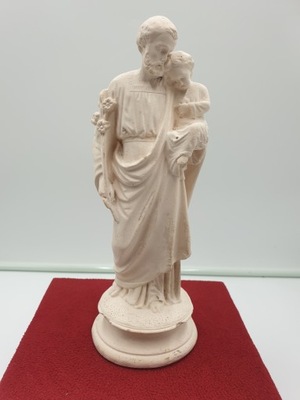 Figurka Św. Józef z Dzieciątkiem Francja antyk