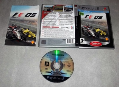 FORMULA ONE 05 POLKIE WYDANIE F1 KUBICA PLATYNOWA PS2 PLAYSTATION 2