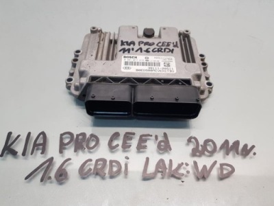 Бортовий комп'ютер двигуна pro ceed i 1.6 crdi фото №1