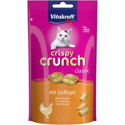 Vitakraft Cat Crispy Crunch drób 60g