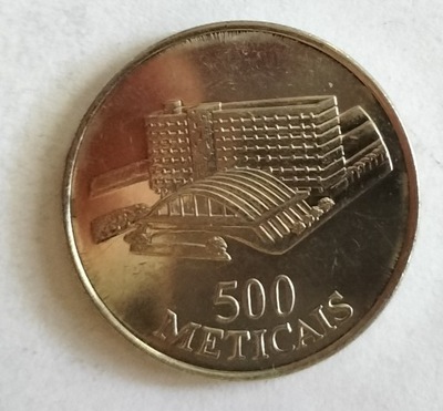 Moneta Mozambik 500 meticais 1994