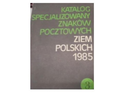 Katalog specjalizowany znaków pocztowych ziem pols