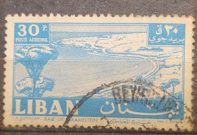 znaczek Liban Stary 30 p