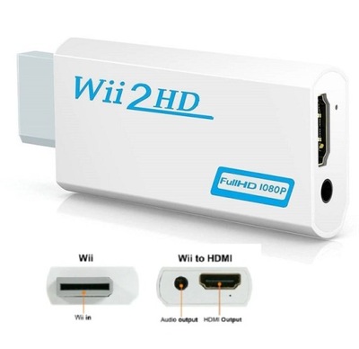 ADAPTER KONWERTER Wii do HDMI wer.2023