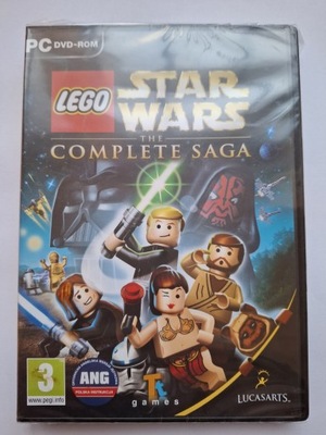 LEGO Star Wars The Complete Saga PL Pc Nowy Folia