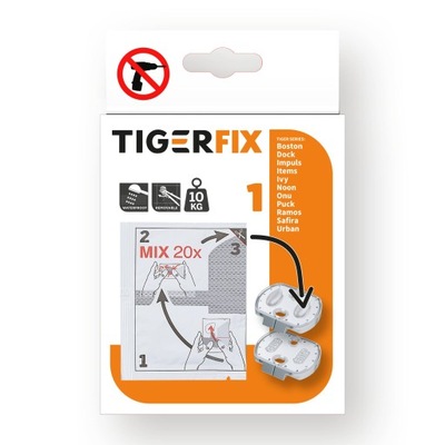 Klej do akcesoriów łazienkowych Tiger TigerFix 1