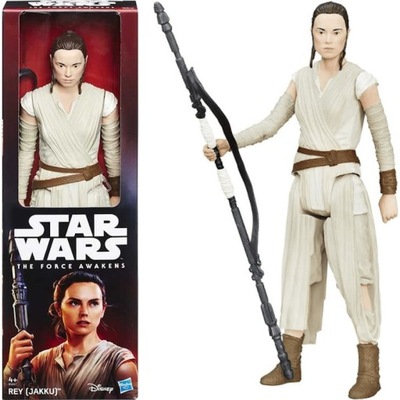 STAR WARS GWIEZDNE WOJNY JEDI FIGURKA REY JAKKU