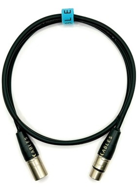 Przewód kabel audio XLR-XLR Basic KABLES 1m