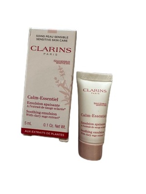 clarins calm essentiel emulsja łagodząca do twarzy 5 ml serum