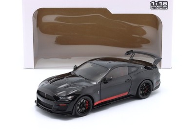 SOLIDO FORD MUSTANG SHELBY GT500 Code Red 2022 Black 1:18