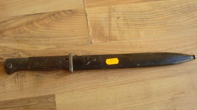 BAGNET Niemiecki mauser z pochwą