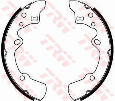 BRAKE SHOES BRAKE MAZDA 626 87-91  