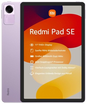 Tablet Xiaomi Redmi Pad SE 11" 6 GB / 128 GB