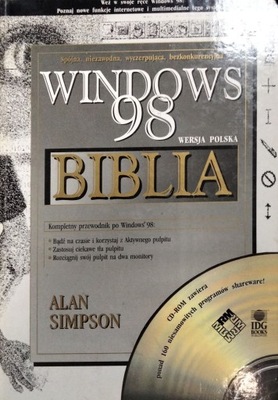 Windows 98 biblia bez płyty cd