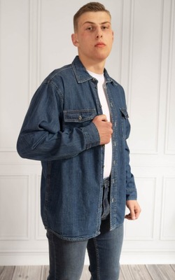 KOSZULA MĘSKA JEANSOWA STANLEY JEANS No.1 M