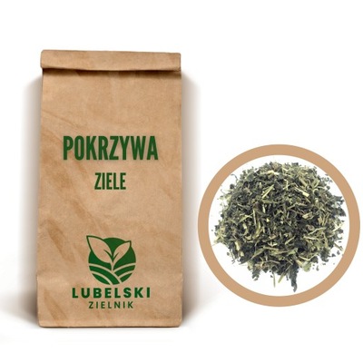 ZIELE POKRZYWY CIĘTE 1 KG - LUBELSKI ZIELNIK