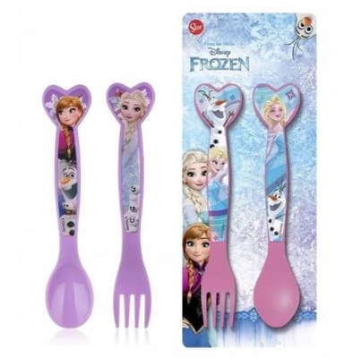 Sztućce dla dzieci Frozen 2szt