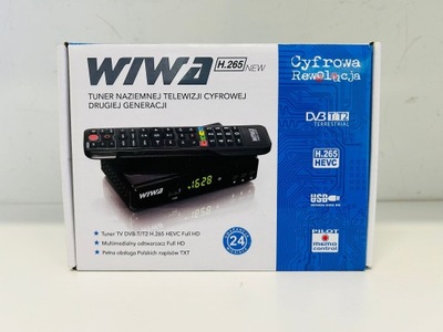 DEKODER DVB-T2 WIWA H265, K3135/24