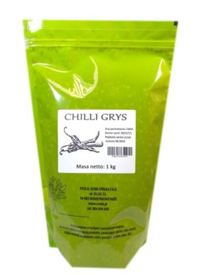 CHILLI grys PAPRYKA OSTRA PŁATKI 1kg ECOBI