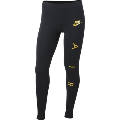 XS LEGGINSY DZIECIĘCE NIKE AQ9176-010