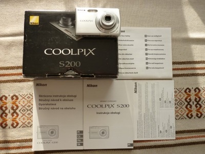 Nikon COOLPIX S200 uszkodzony obiektyw