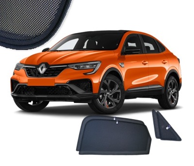 CORTINAS TAPONES FIRANKI RED ANTISOLAR PARA RENAULT ARKANA DE 2019R  