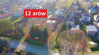 Działka, Rzeszów, 1181 m²