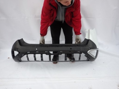 Kia sportage 5 v 21- бампер задня задній pdc фото №1