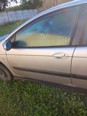 Дверь левый перед citroen c5 i серебристый eycc фото №1