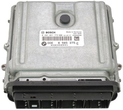 КОМПЬЮТЕР ECU BMW 3.0 D DDE8585375-01 0281031772