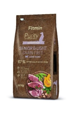 Fitmin Purity Grain Free Senior Light Lamb 12kg