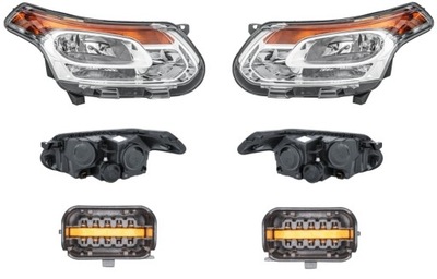 Фара лампа citroen c3 picasso 08- hella l+p фото №1