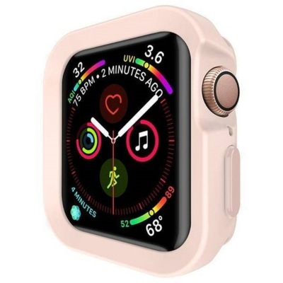 Etui Colors do Apple Watch 6/SE/5/4 40 mm różowe