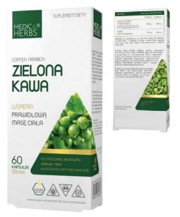 Zielona Kawa 60kaps, Medica Herbs