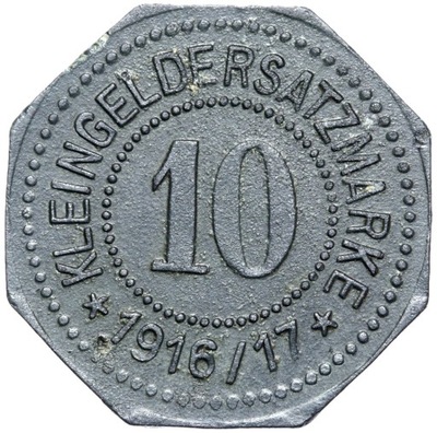 + Schönlanke - Trzcianka - NOTGELD - 10 Pfennig 1916 / 1917 - CYNK