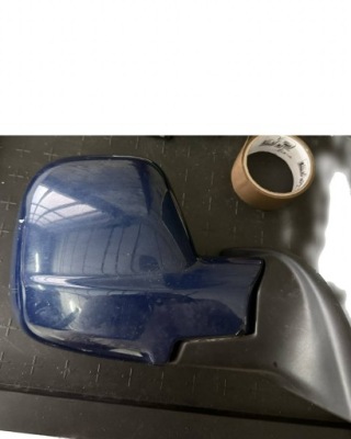 Дзеркало праве peugeot rifter повний 2018- 7pin фото №1